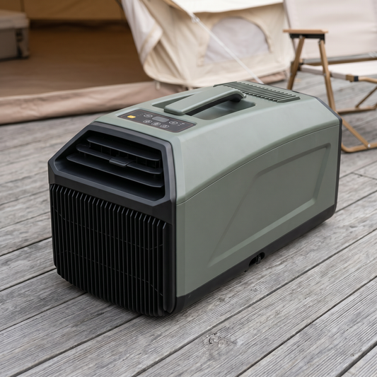 Tragbare Camping-Klimaanlage für Zelte, Wohnmobile, Lieferwagen und Haustierbereiche