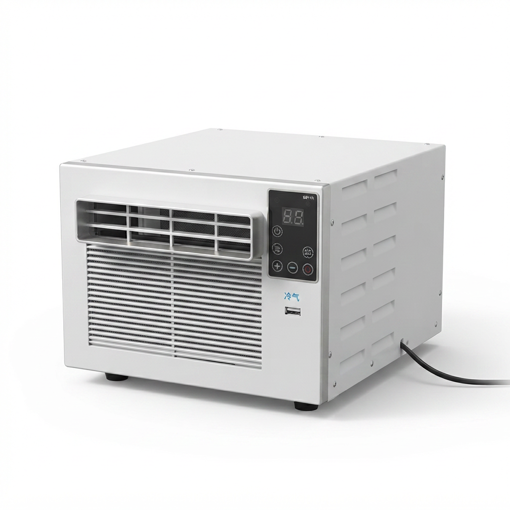 Portable Tent Air Conditioner, No-Drain Portable Cooling Unit for Tent, Car & Pets