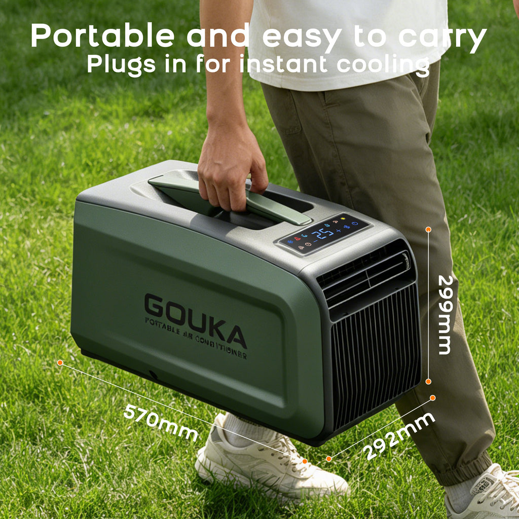 Portable Heating & Cooling Air Conditioner for Tents, Vans & Small Spaces
